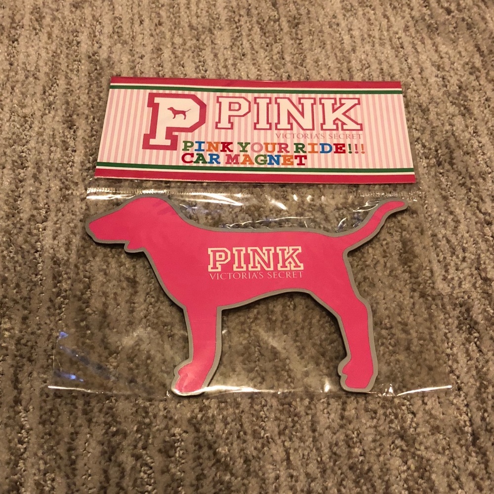 Victoria’s Secret PINK DOG Car Magnet | Vintage